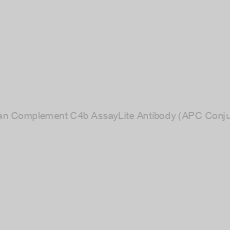 Image of Human Complement C4b AssayLite Antibody (APC Conjugate)
